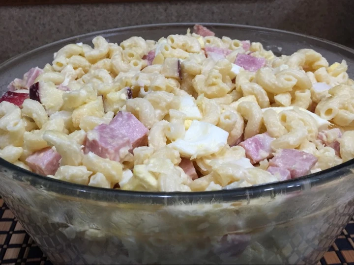Receta Ensalada de macarrones  que Delicioso