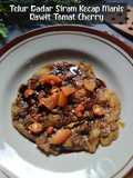 Telur Dadar Siram Kecap Manis Rawit Tomat Cherry
