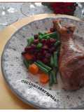 Pavo asado al coñac -con especias Cookpad-