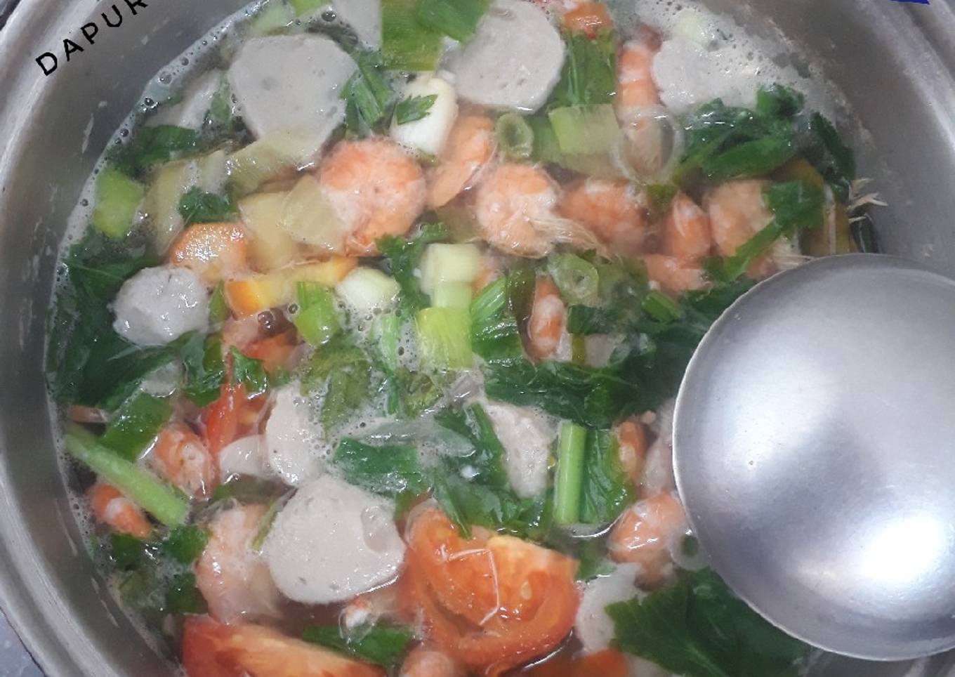 Sup Udang Sayuran