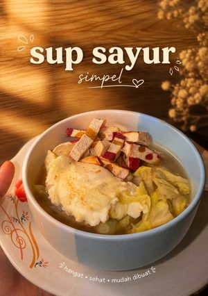 Foto resep Sup sayur simpel