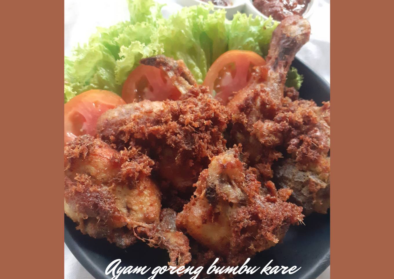 Ayam goreng bumbu kare