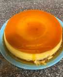 Flan de coco en olla express
