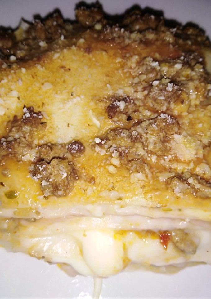 Una foto de Lasaña (con panqueques)