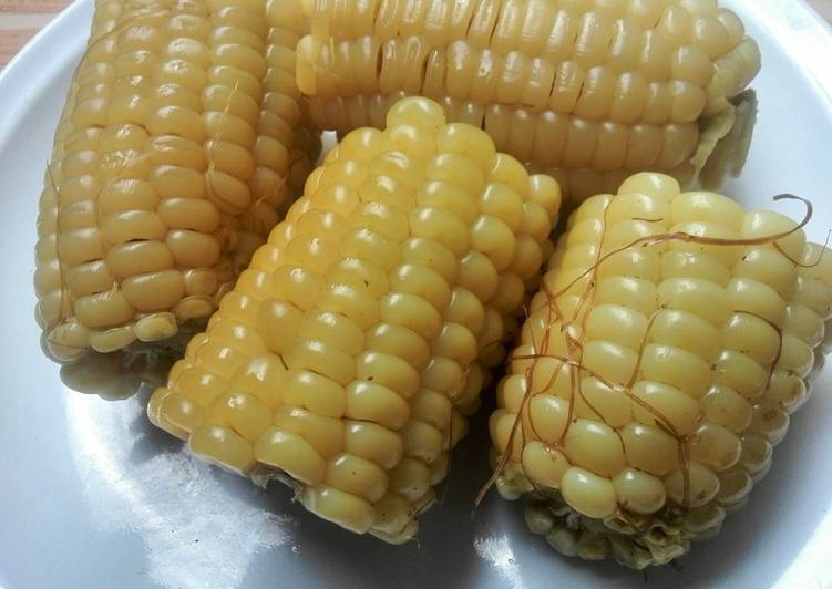 Recipe of Award-winning Nakuru-style maize on the cob
