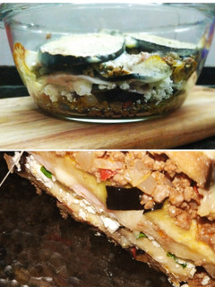 Una foto de Lasagna sin masa!