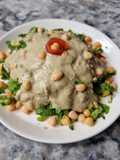 Vegetable Salad with Avocado Dressing