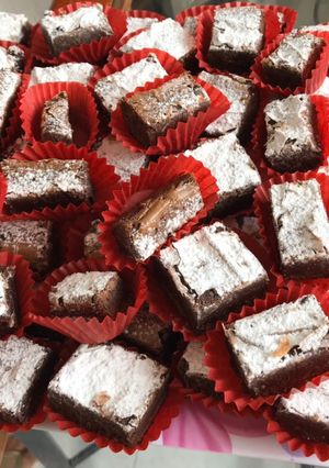 Una foto de Brownie de doble chocolate 💜