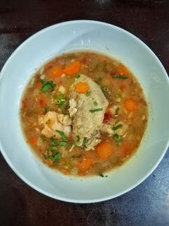 Foto resep Sup Krim Kacang Merah Sayap Ayam