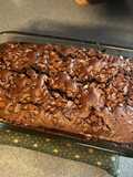Fresh baked zucchini bread