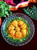 Batata nu shaak (Stuffed potato sabji)