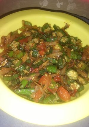 A picture of Masala Bhindi.