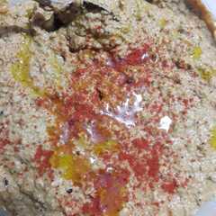 Una foto de Hummus de lenteja