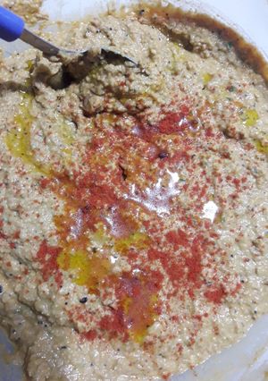 Una foto de Hummus de lenteja