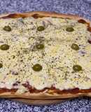 Pizza con levadura seca