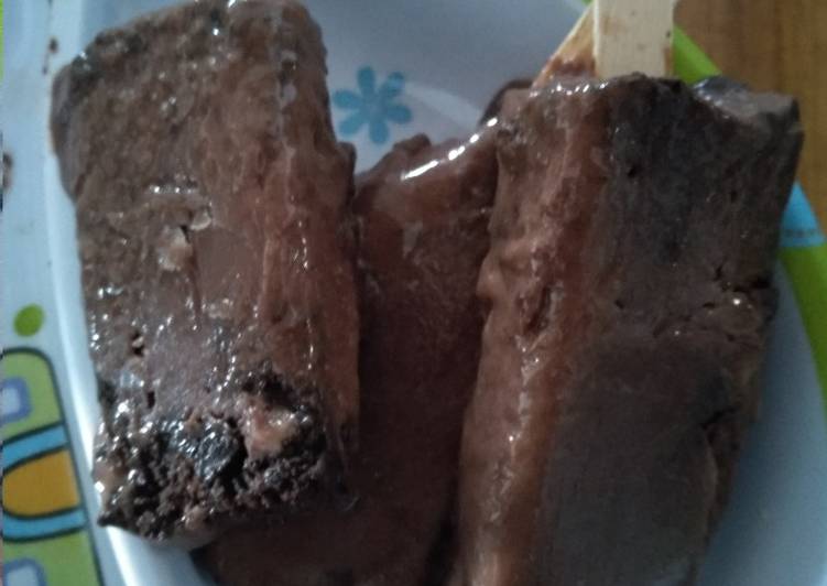 Resep Ice cream oreo Anti Gagal