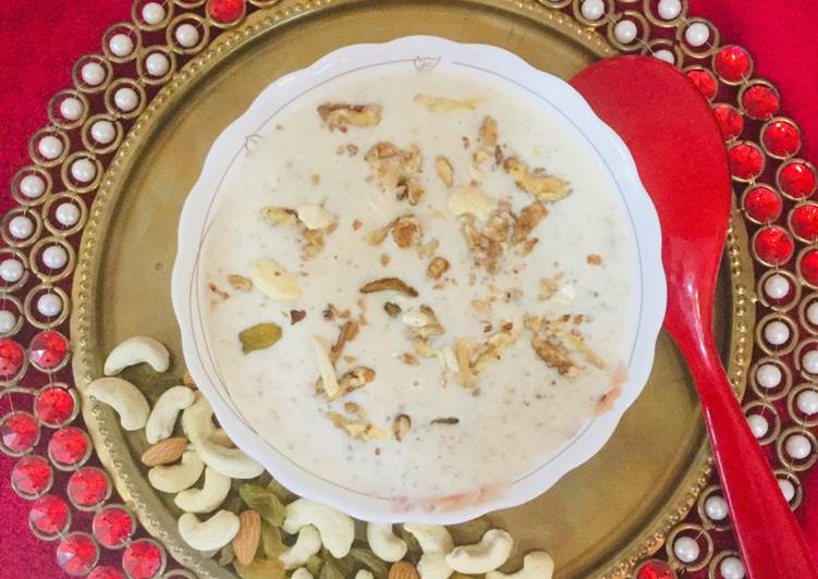 Simple Way to Make Any-night-of-the-week #Dry fruits Broken Wheat Porridge