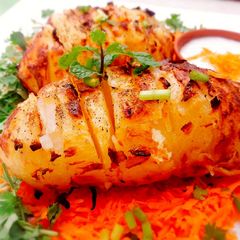 A picture of Grilled Skewered Potatoes.