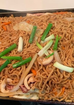 小卷炒意麵 的食譜成品照片
