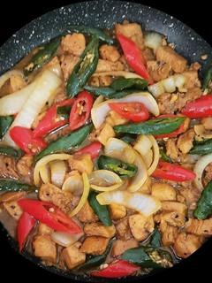 Foto resep Ayam Lada Hitam Simple