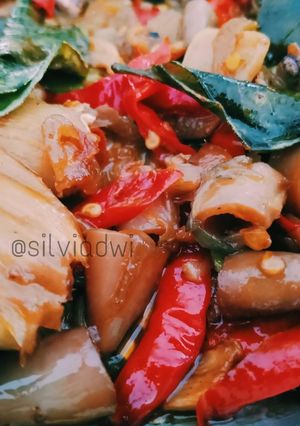 Foto resep Cumi Asin Pedas