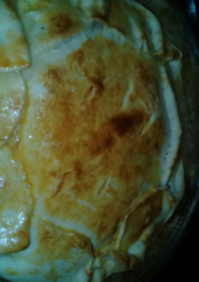 Una foto de Tarta de zapallito, papas, tomates !!!