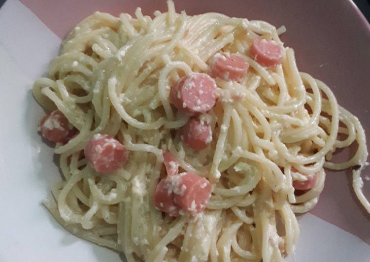 dari awal hingga akhir Menyiapkan 16. Spaghetti Carbonara yang Enak Banget