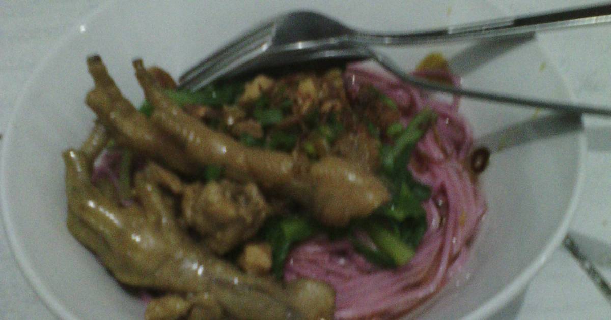  Resep  Mie ayam ceker  naga  oleh Novita Kusuma Cookpad