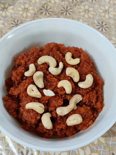 A picture of Gajar Ka Halwa.