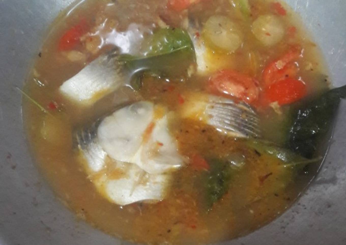 Ikan bandeng pindang srani