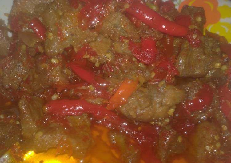 Cara Memasak Dendeng Balado Basah Enak Simpel Bikin Nambah Nambah Yang Enak