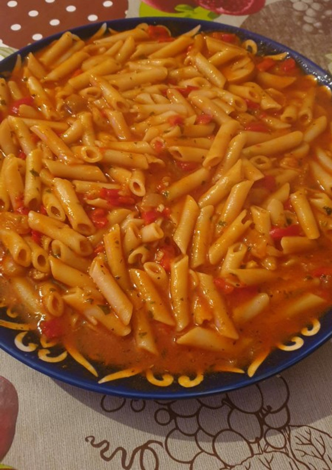 Una foto de Macarrones a mi estilo 🤪👍