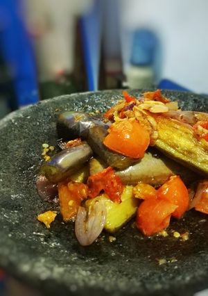 Foto resep Terong Goreng Sambal Bawang