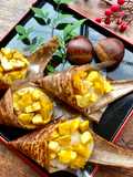 Japanese Chestnut Ohagi (sticky rice dumpling)