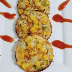 A picture of Sweetcorn toasts 🍞🌽🌽.