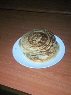 A picture of Fluffy pancakes.