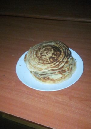 A picture of Fluffy pancakes.