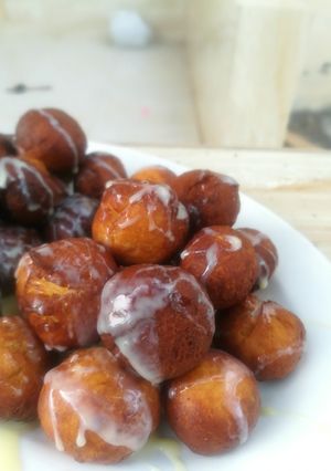 صورة لوصفة كرات الجبن الهشه