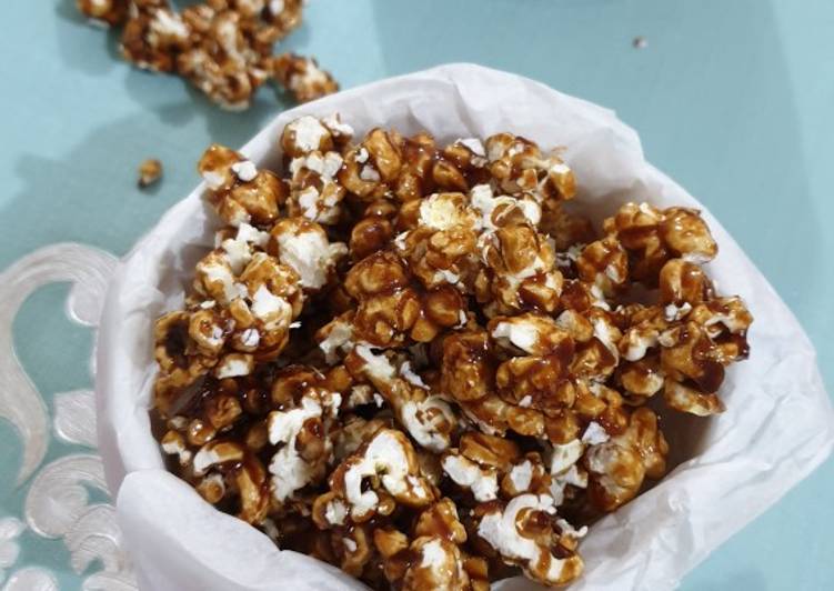 Langkah Mudah untuk Menyiapkan Caramel Popcorn yang mengenyangkan