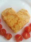 Crepe Coração de Queijo e Salame