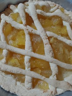Una foto de Tarta de manzana 🍎 libre de gluten 💚