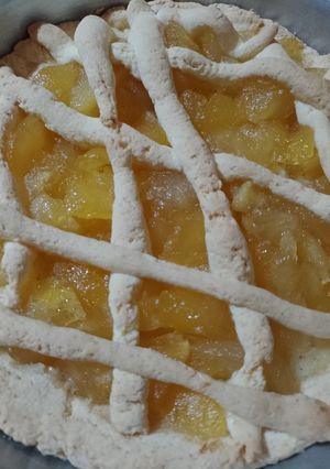 Una foto de Tarta de manzana 🍎 libre de gluten 💚