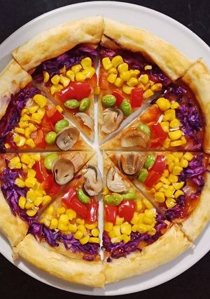 Foto resep Pizza Vegetarian