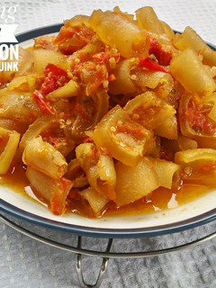 Foto resep Oseng kikil mercon