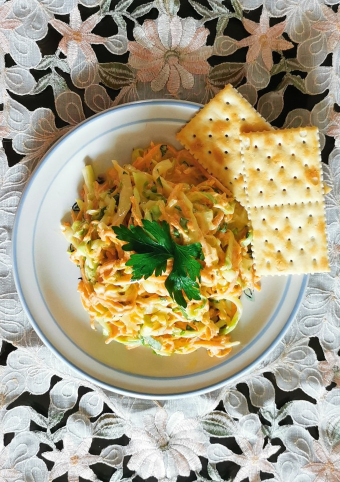 Una foto de Ensalada de col