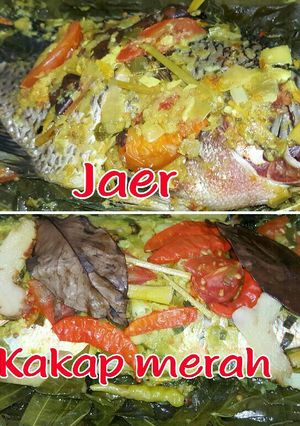 Foto resep Pais Kakap Merah dan Jaer