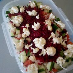 Beetroot salad A picture of Beetroot salad.