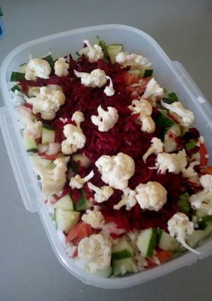 A picture of Beetroot salad.