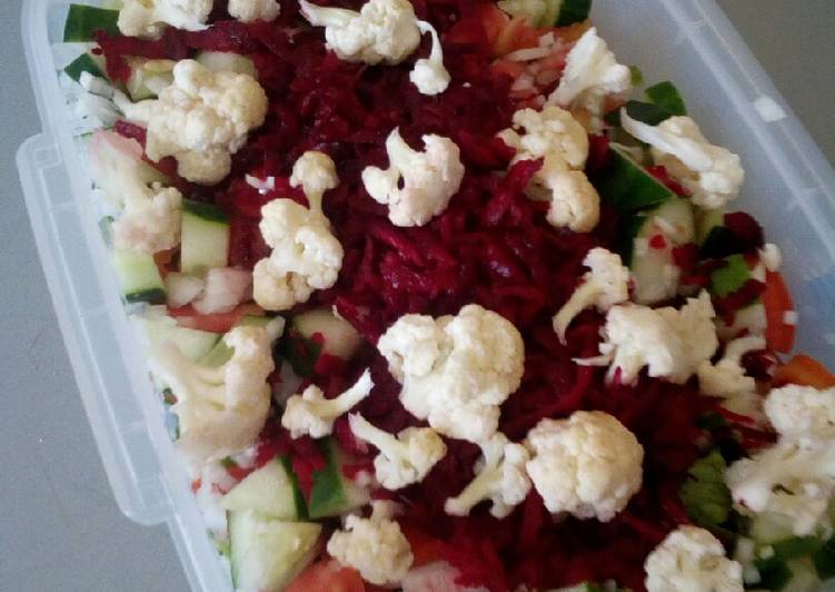 Steps to Make Favorite Beetroot salad