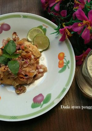 Foto resep Ayam panggang w/ sambal matah